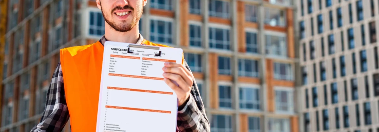 Rapportzettel im Handwerk