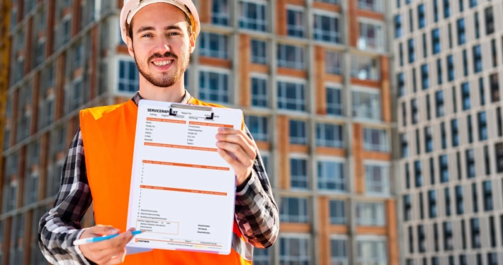 Rapportzettel im Handwerk