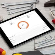 Mit der Craftnote App Zeiterfassung direkt auf dem Smartphone oder Tablet