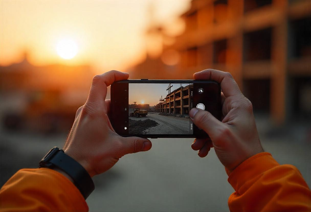 Digitale Baustellendokumentation am Smartphone