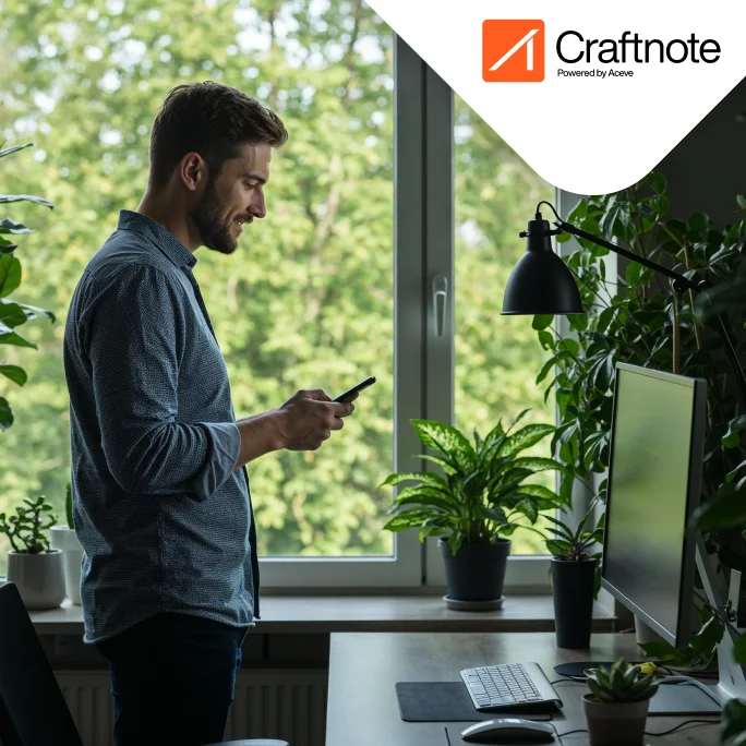 Craftnote powered by Aceve: Nachhaltigkeit im Handwerk