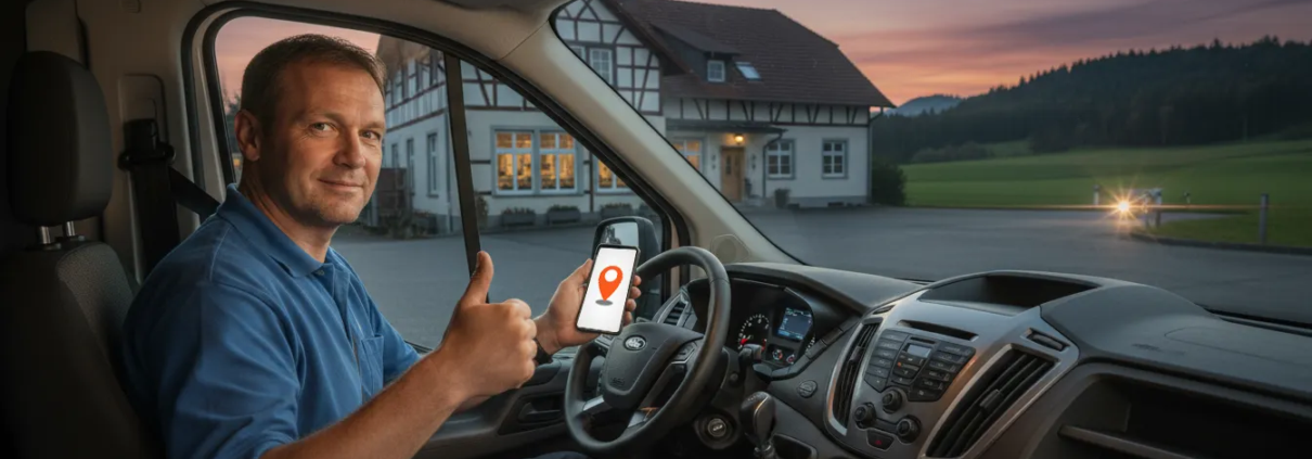 Vorteile von Fahrzeug-Tracking für Mitarbeiter