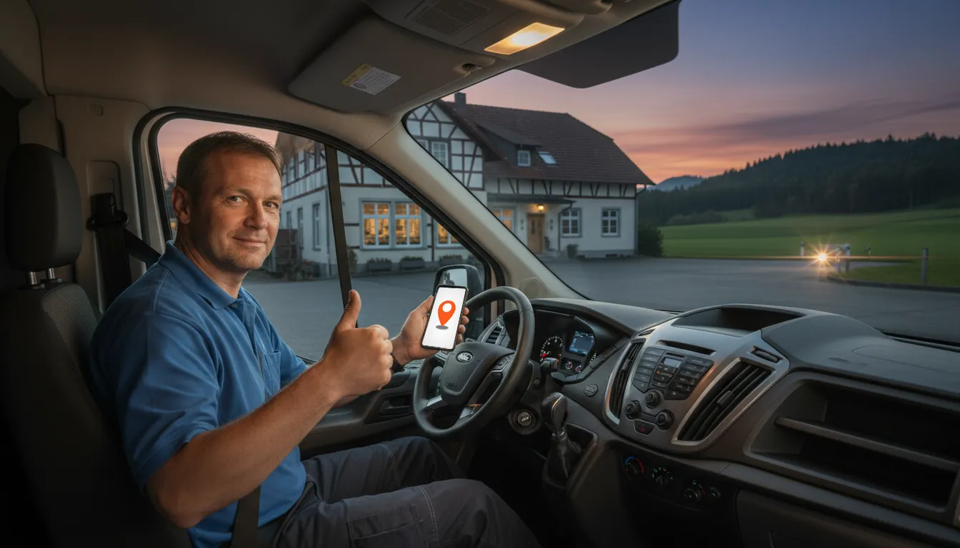 Vorteile von Fahrzeug-Tracking für Mitarbeiter