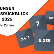 Jahresrückblick in Zahlen